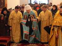 5 января. Божественная Литургия в СВято-Анастасиевском женском монастыре Житомира